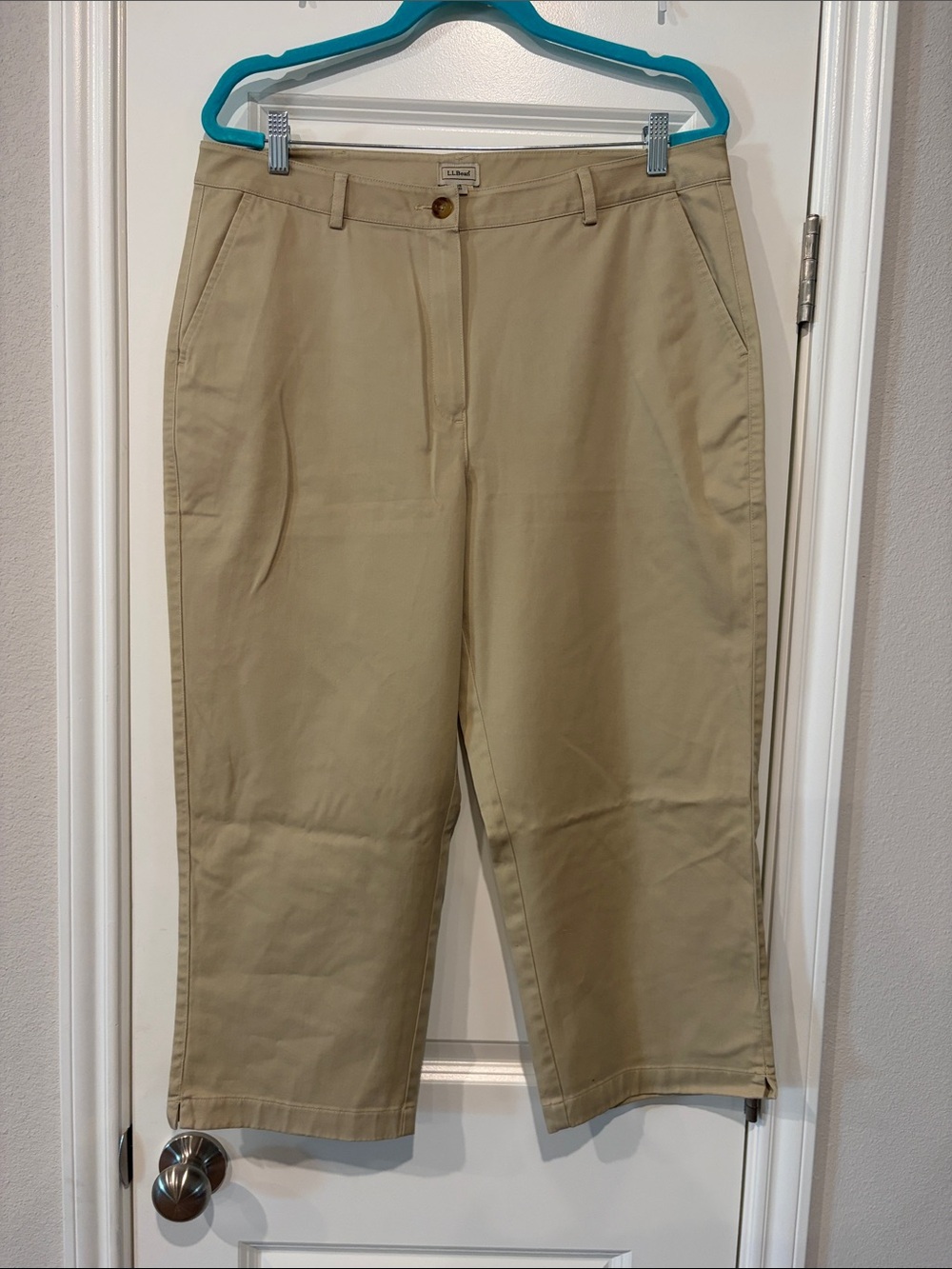 L.L. Bean Women's Tan Capris